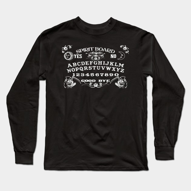 Spirit Board Art Long Sleeve T-Shirt by CreatingChaos